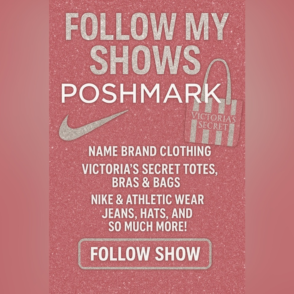 Follow my shows every Monday , Wednesday and Friday! Live !